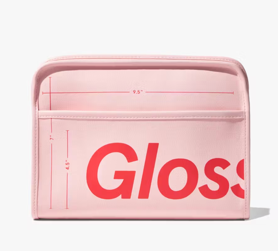 Glossier - beauty bag