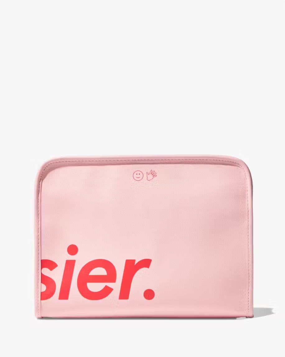 Glossier - beauty bag