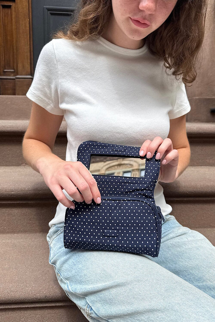 Brandy melville - Makeup bag with mirror