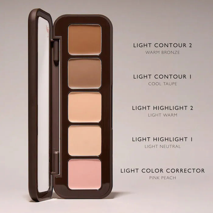 m.ph by Mary Phillips - 
Underpainting Face Highlight & Contour Palette - light