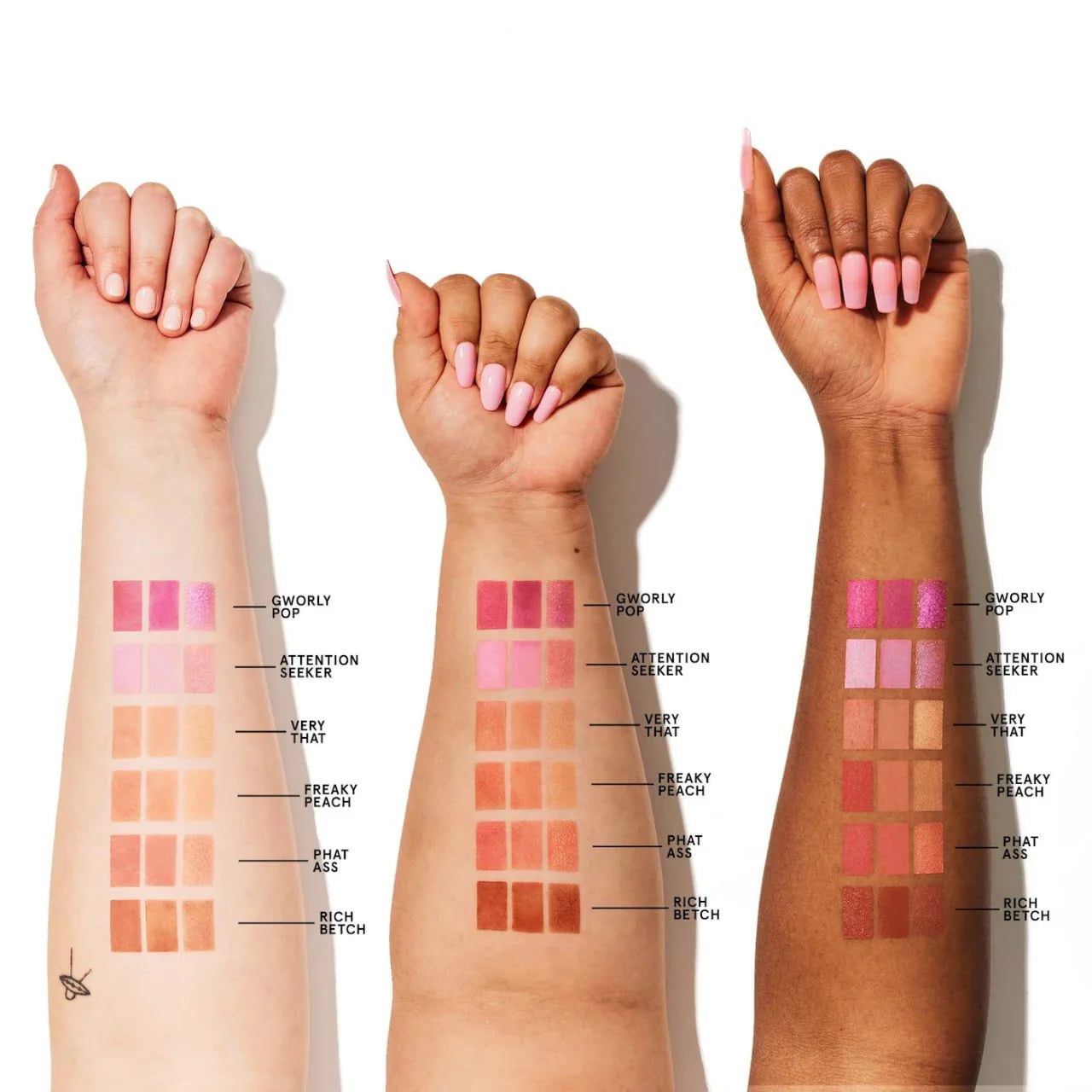 ONE/SIZE - Cheek Clapper 3D Blush Trio Palette