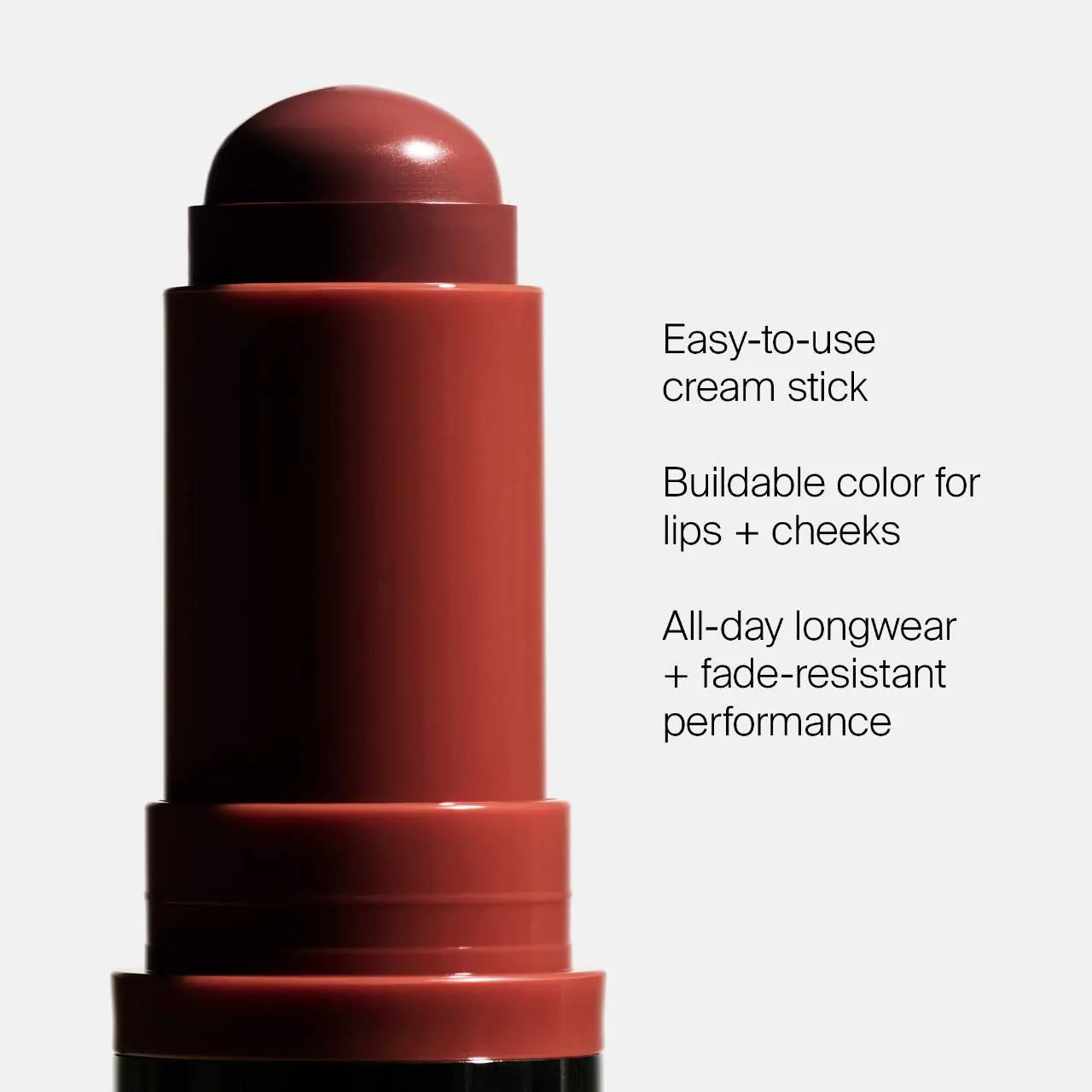 HAUS LABS -  Glassy Lip + Cheek Blush Balm Stick