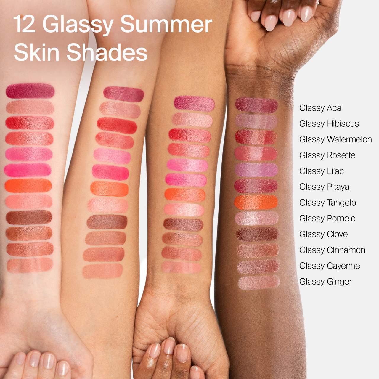 HAUS LABS -  Glassy Lip + Cheek Blush Balm Stick